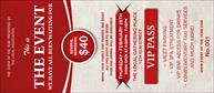 Red VIP Pass