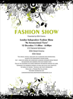 Fashion Show Flyer