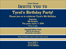 Sports Invitation 001