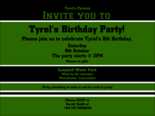 Sports Invitation 007