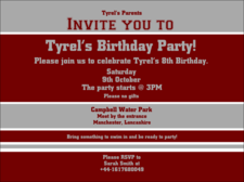 Sports Invitation 004