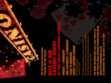 Casino Night Invitation