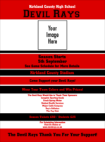 Sports Flyer 001 in Red and Black