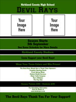 Sports Flyer 002 in Green and Black