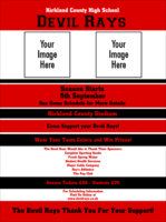 Sports Flyer 002 in Red and Black