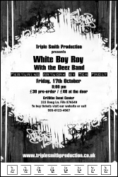 Black and White Hip Hop Poster