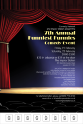 Stand Up Comedy Event Poster