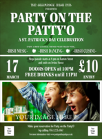 St. Patrick's Day Shamrock Flyer