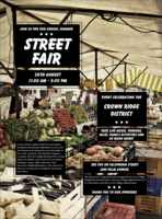 Street Fair Market Flyer