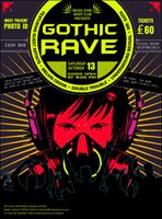 Goth Rave Flyer
