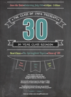 Class Reunion Flyer
