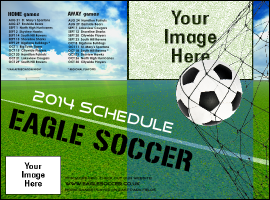 Football Schedule Flyer