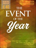 Orange Geometric Flyer