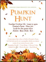Pumpkin Patch Flyer
