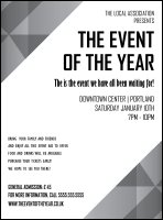 All Purpose  Corners Black and White Flyer