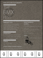 BMX Image Flyer