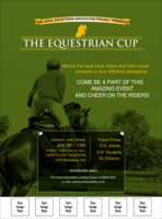 Equestrian Logo Flyer