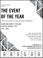 All Purpose Trees Black & White Image Flyer