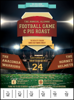 Football Lights Image Flyer