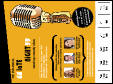 Comedy Retro Microphone Logo Flyer