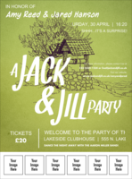 Jack and Jill 2 Logo Flyer