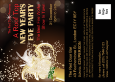 Champagne Bistro Postcard