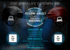 Hockey Faceoff Postcard