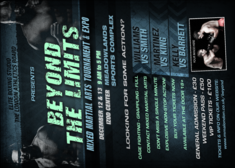 MMA Main Event Postcard (Blue)