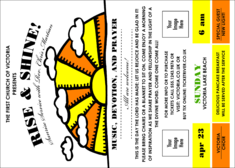 Sunrise Retro Postcard