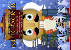 Nutcracker Ballet Postcard