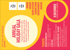 Circle Gala Postcard