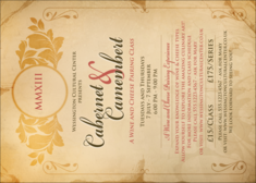 Year Parchment Paper Postcard