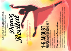 Dance Silhouette Postcard