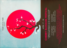 Cherry Blossom Postcard