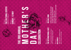 Stylish Rose Postcard