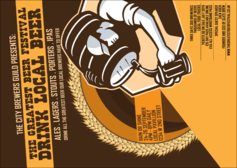 Beer Festival Artisan Postcard