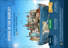 World Travel Postcard