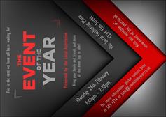 Red and Silver Postcard