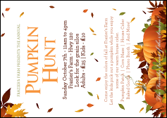 Pumpkin Patch Postcard