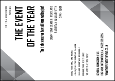 All Purpose  Corners Black and White Postcard