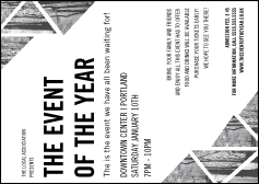 All Purpose Trees Black & White Postcard