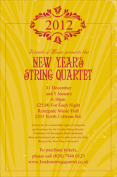 2012 Gold Semi-Formal Poster