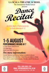 Dance Silhouette Poster