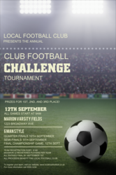 Football Stadium Poster