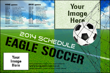 Football Schedule Poster