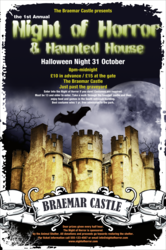 Castle Braemar Halloween Poster
