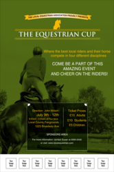 Equestrian Logo Poster