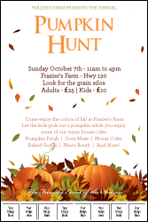 Pumpkin Patch Image Poster