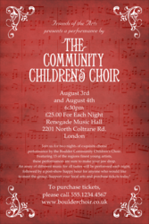 Choir Poster