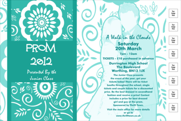 Turquoise Prom Poster